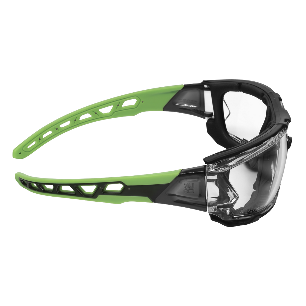 Safety Spectacles with EVA Padding - Clear Lens SSP68