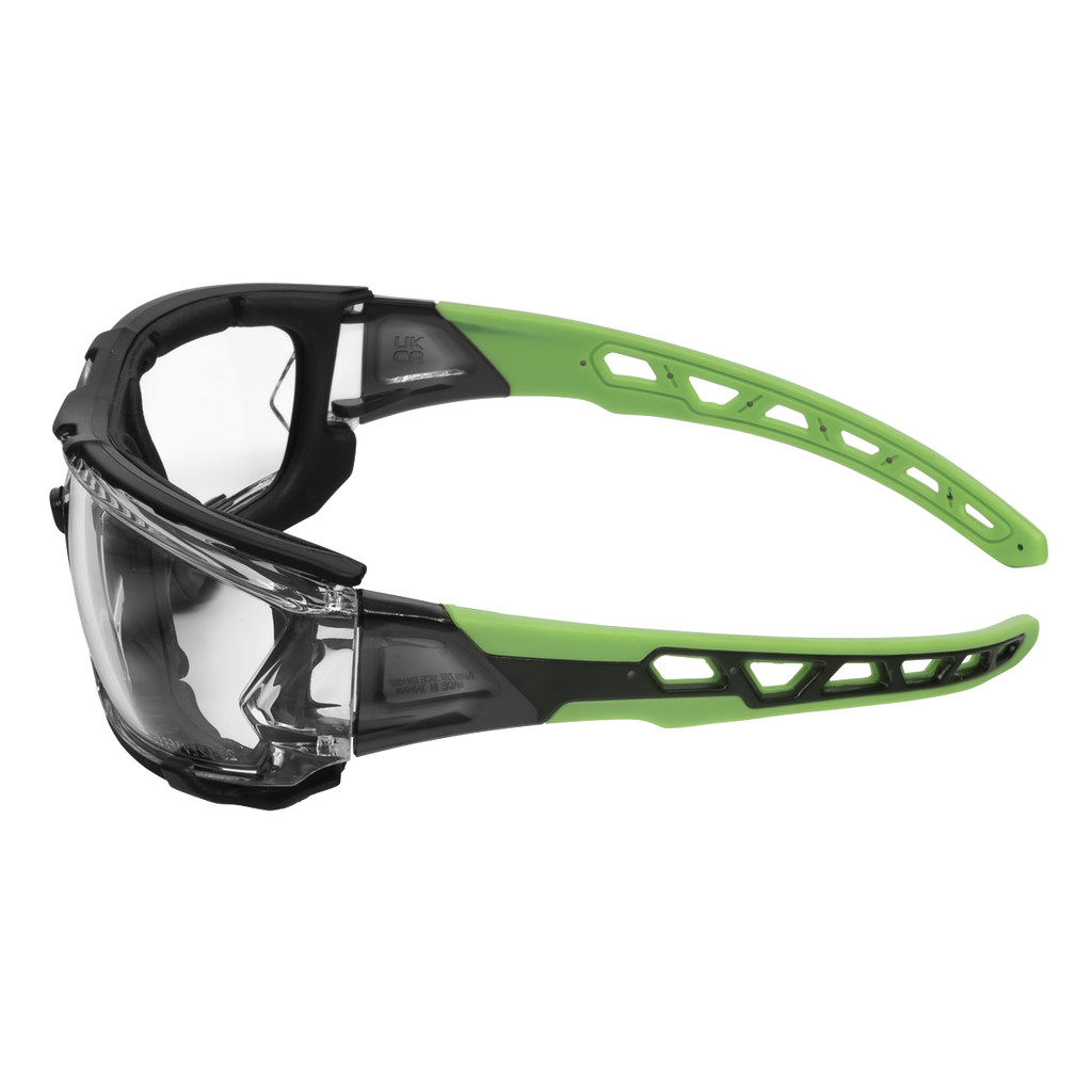 Safety Spectacles with EVA Padding - Clear Lens SSP68