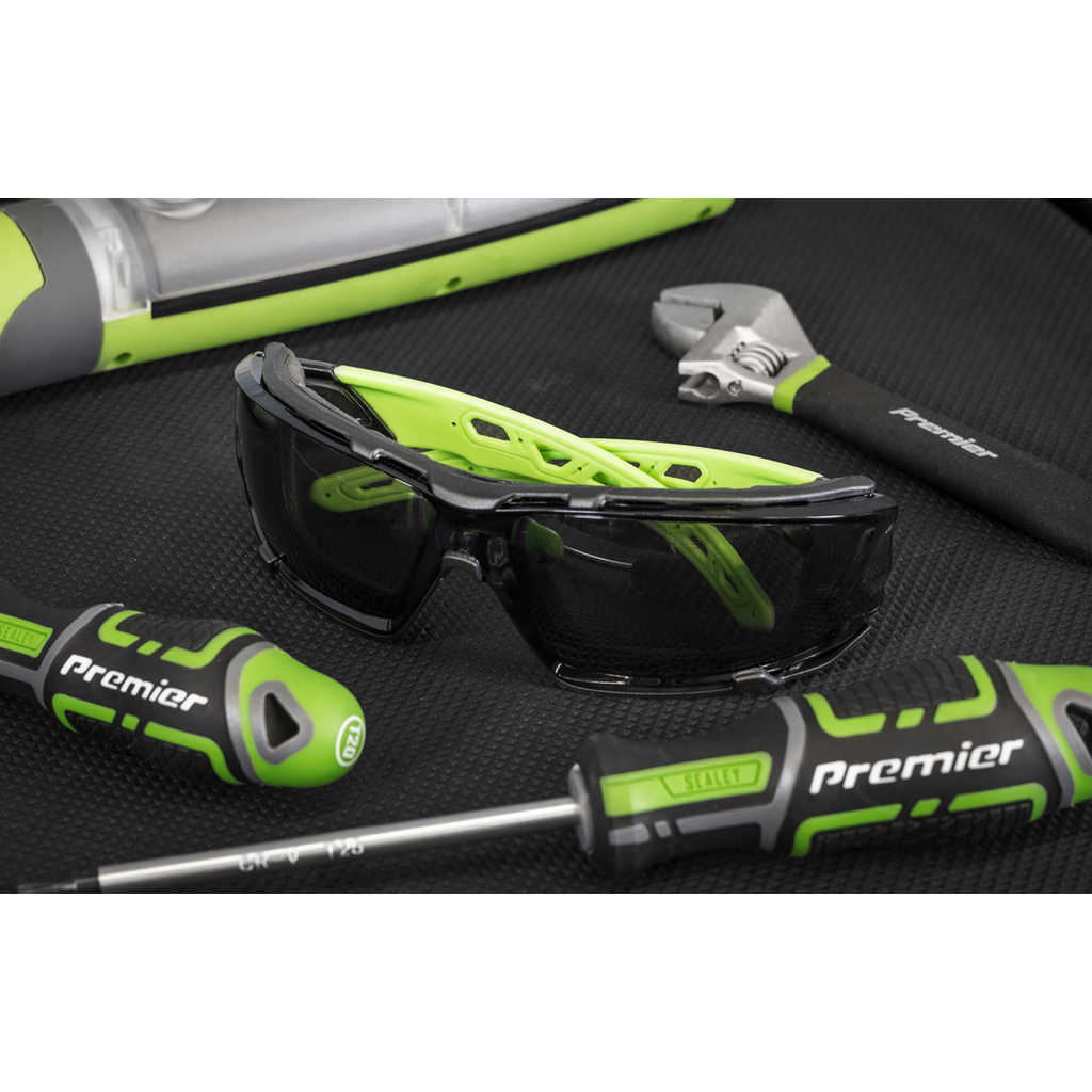 Safety Spectacles with EVA Padding - Anti-Glare Lens SSP69