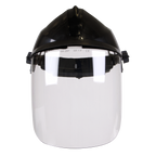 Deluxe Brow Guard with Aspherical Polycarbonate Full Face Shield SSP78