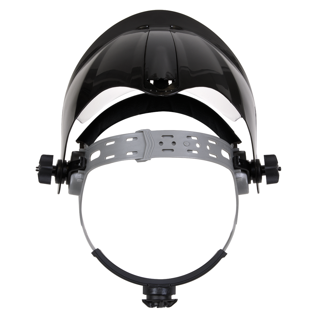 Deluxe Brow Guard with Aspherical Polycarbonate Full Face Shield SSP78