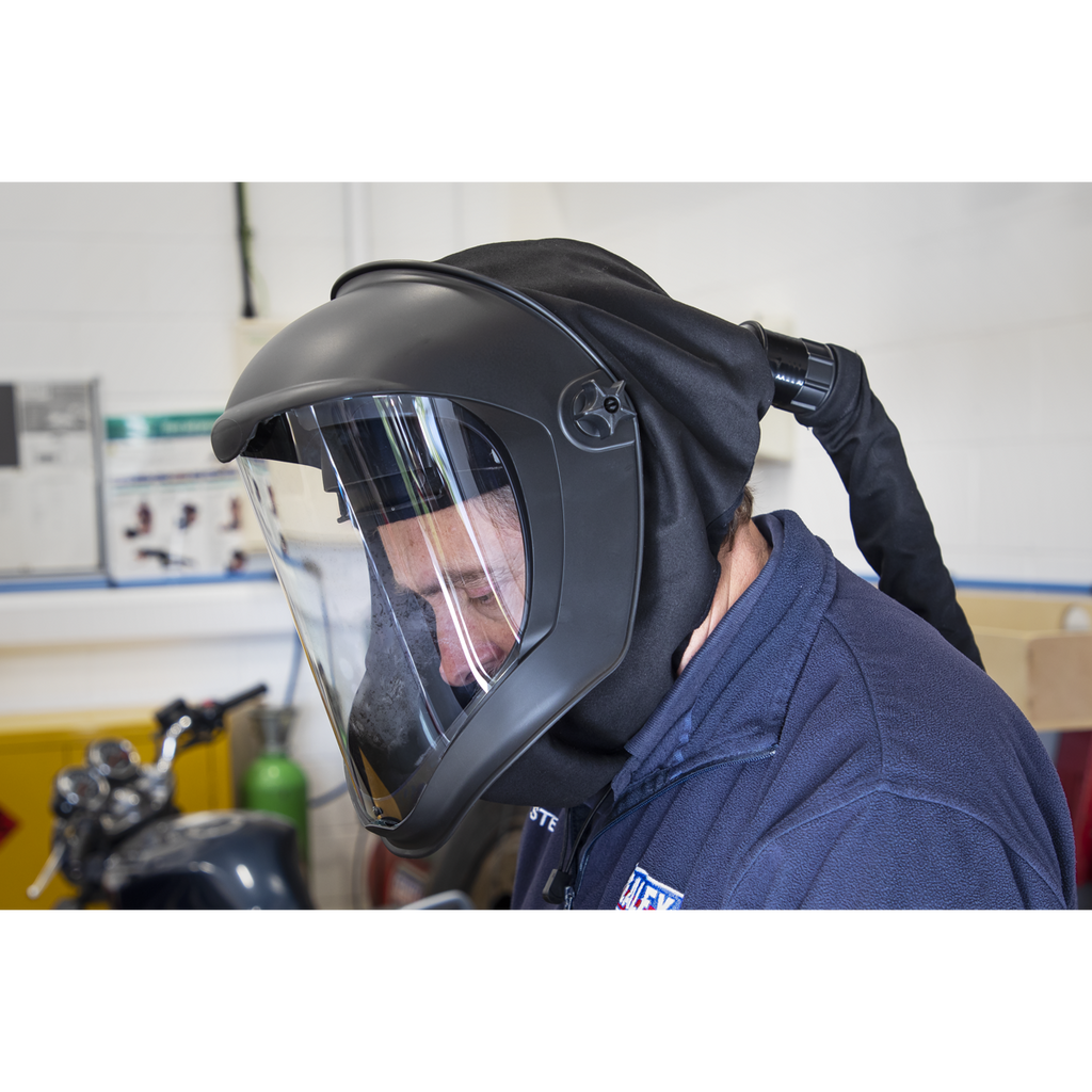 Deluxe Face Shield with Powered Air Purifying Respirator (PAPR) SSP80PAPR