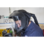 Deluxe Face Shield with Powered Air Purifying Respirator (PAPR) SSP80PAPR