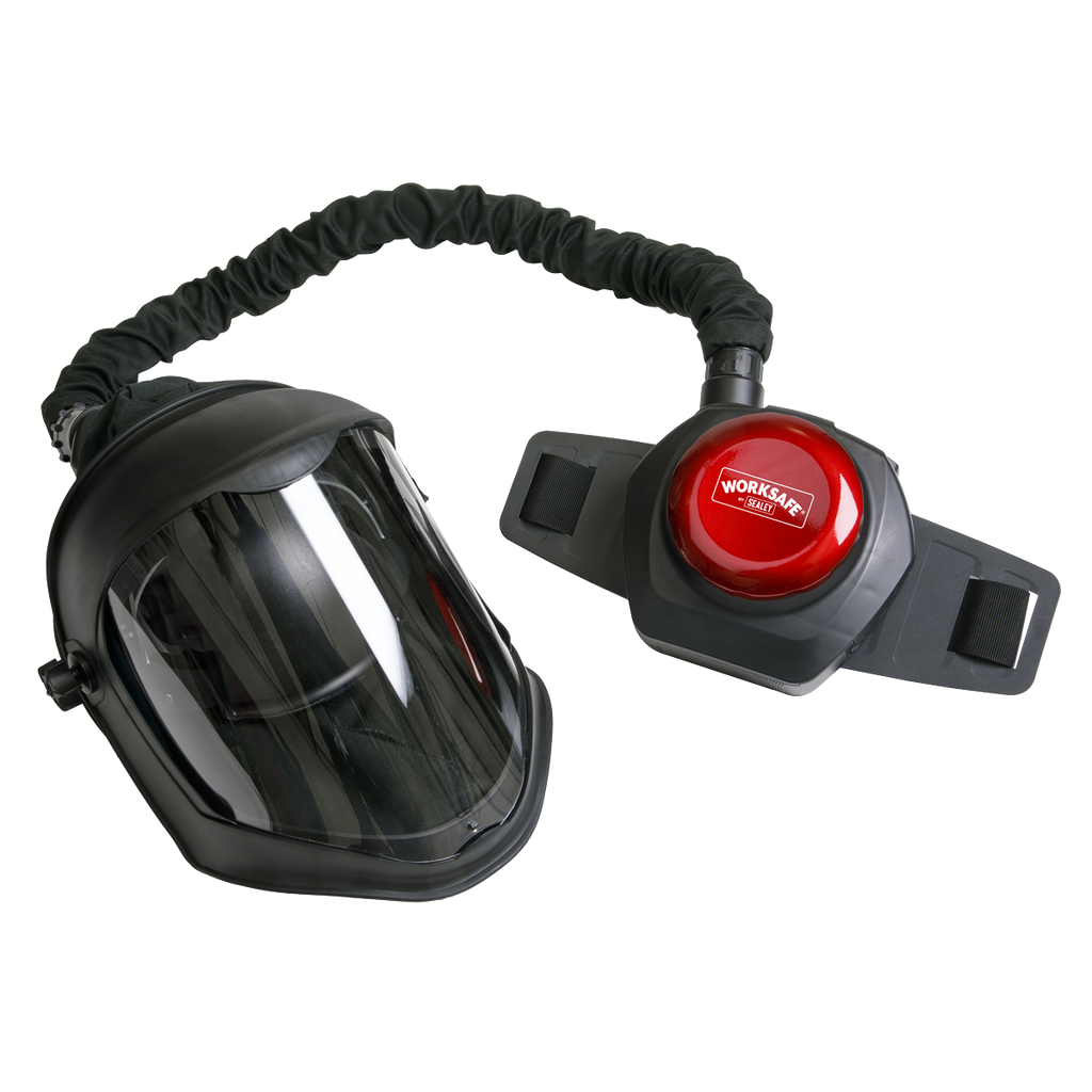 Deluxe Face Shield with Powered Air Purifying Respirator (PAPR) SSP80PAPR