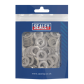 Stainless Steel Flat Washer M10 A2, DIN 125 - Pack of 100 SSW10
