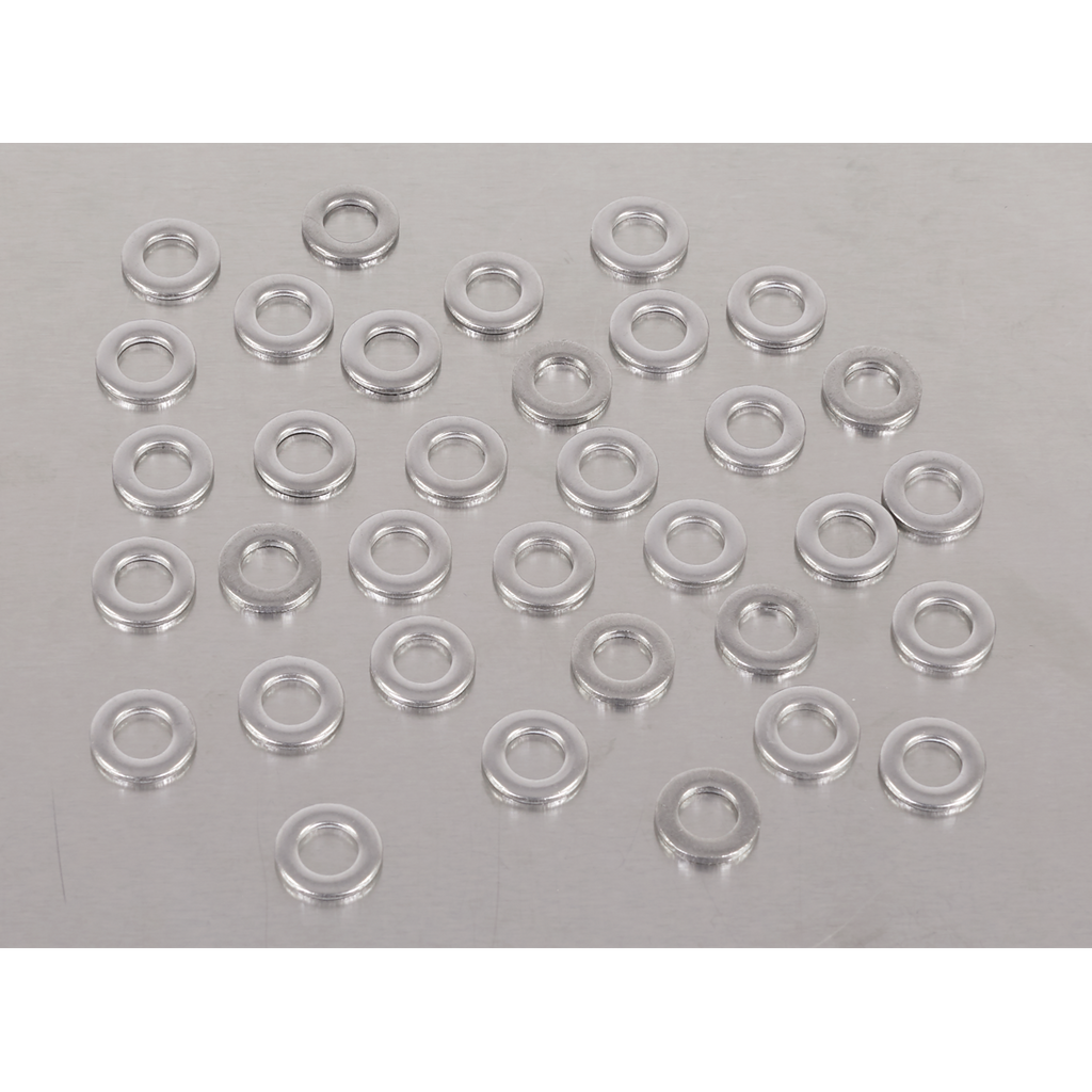 Stainless Steel Flat Washer M5 A2, DIN 125 - Pack of 100 SSW5