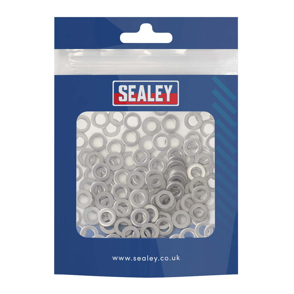 Stainless Steel Flat Washer M5 A2, DIN 125 - Pack of 100 SSW5