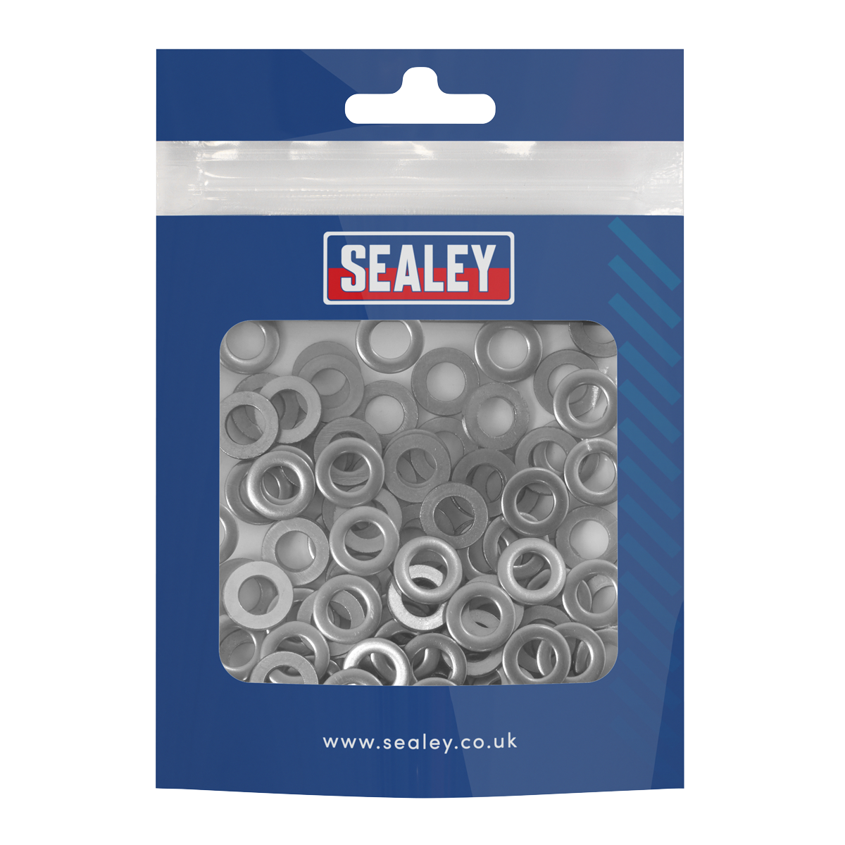 Flat Washer Stainless Steel M6, DIN 125 - Pack of 100 SSW6