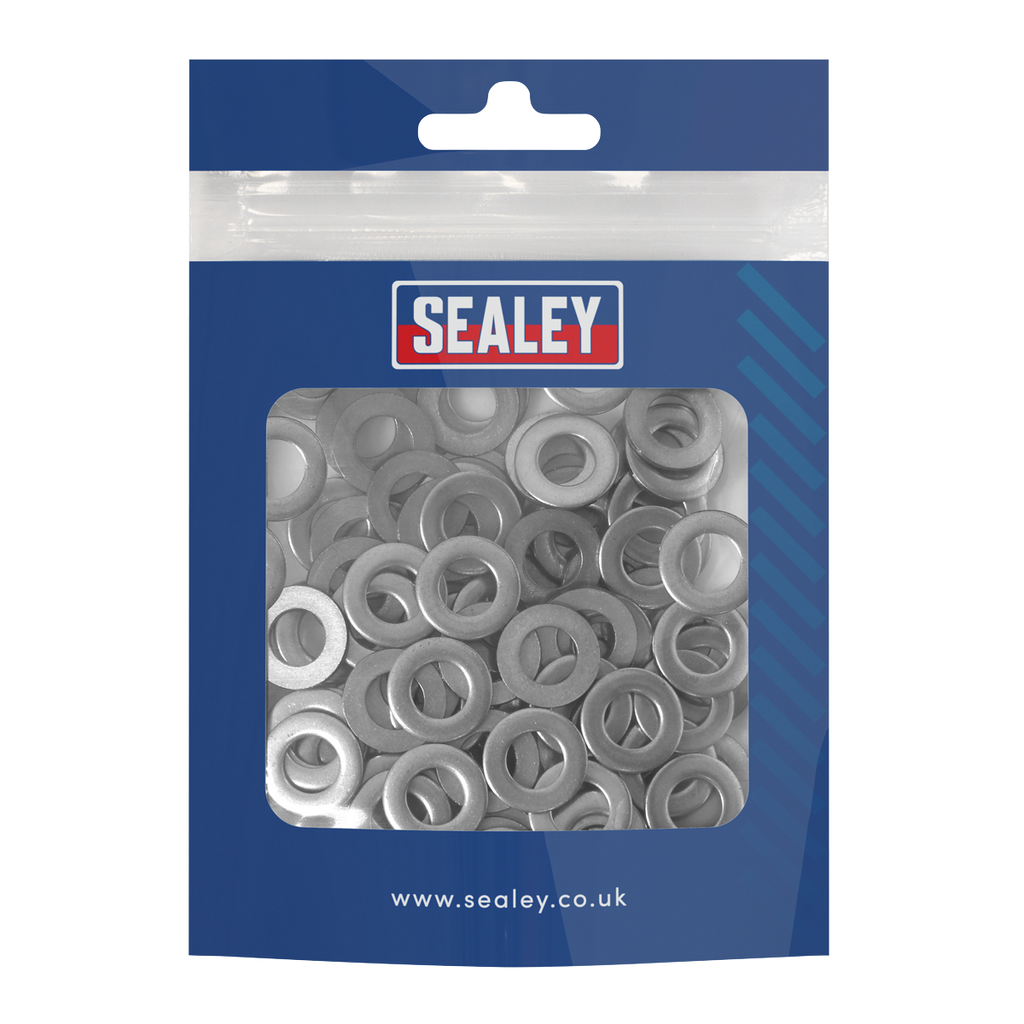 Flat Washer Stainless Steel M8, DIN 125 - Pack of 100 SSW8