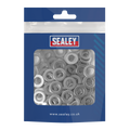 Flat Washer Stainless Steel M8, DIN 125 - Pack of 100 SSW8
