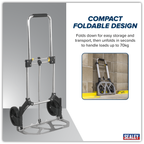 Aluminium Folding Sack Truck 70kg Capacity ST33
