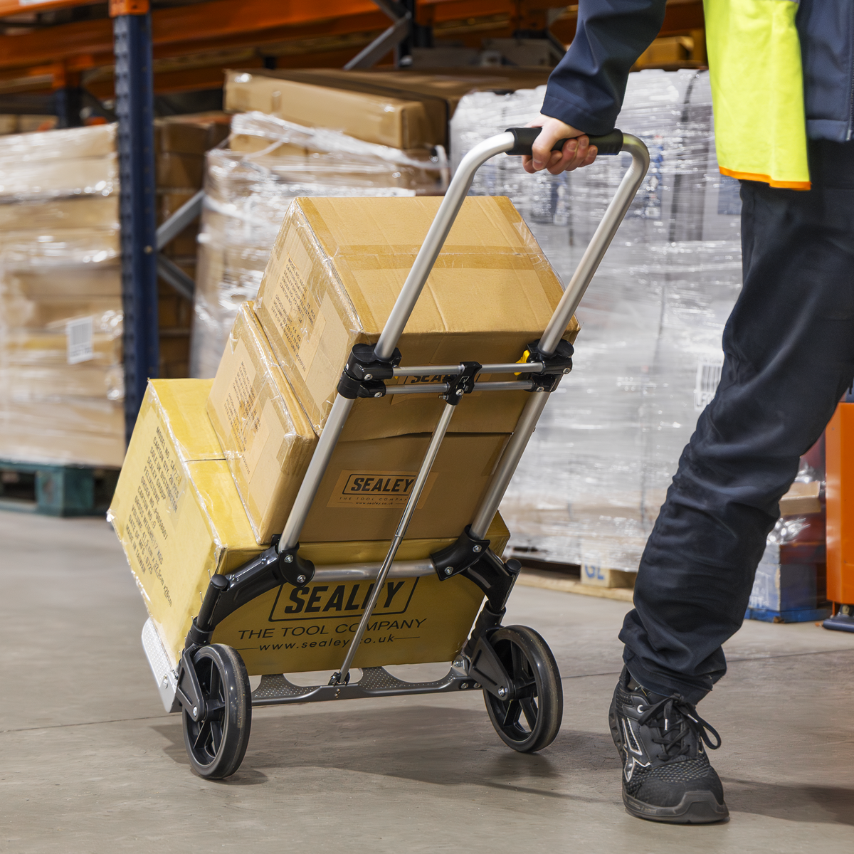 Aluminium Folding Sack Truck 70kg Capacity ST33