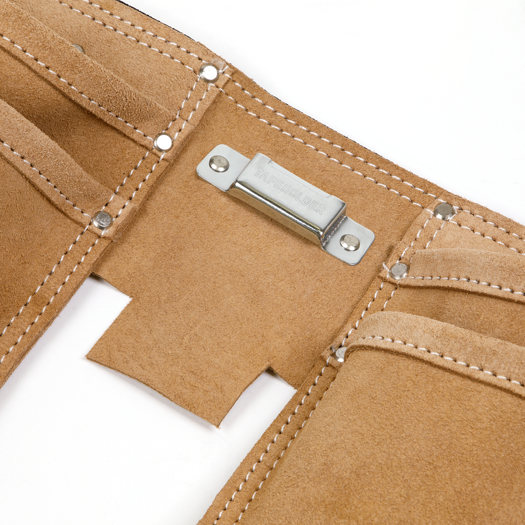 Double Pouch Leather Tool Belt STBL01