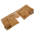 Double Pouch Leather Tool Belt STBL01