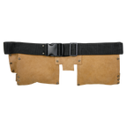 Double Pouch Leather Tool Belt STBL01