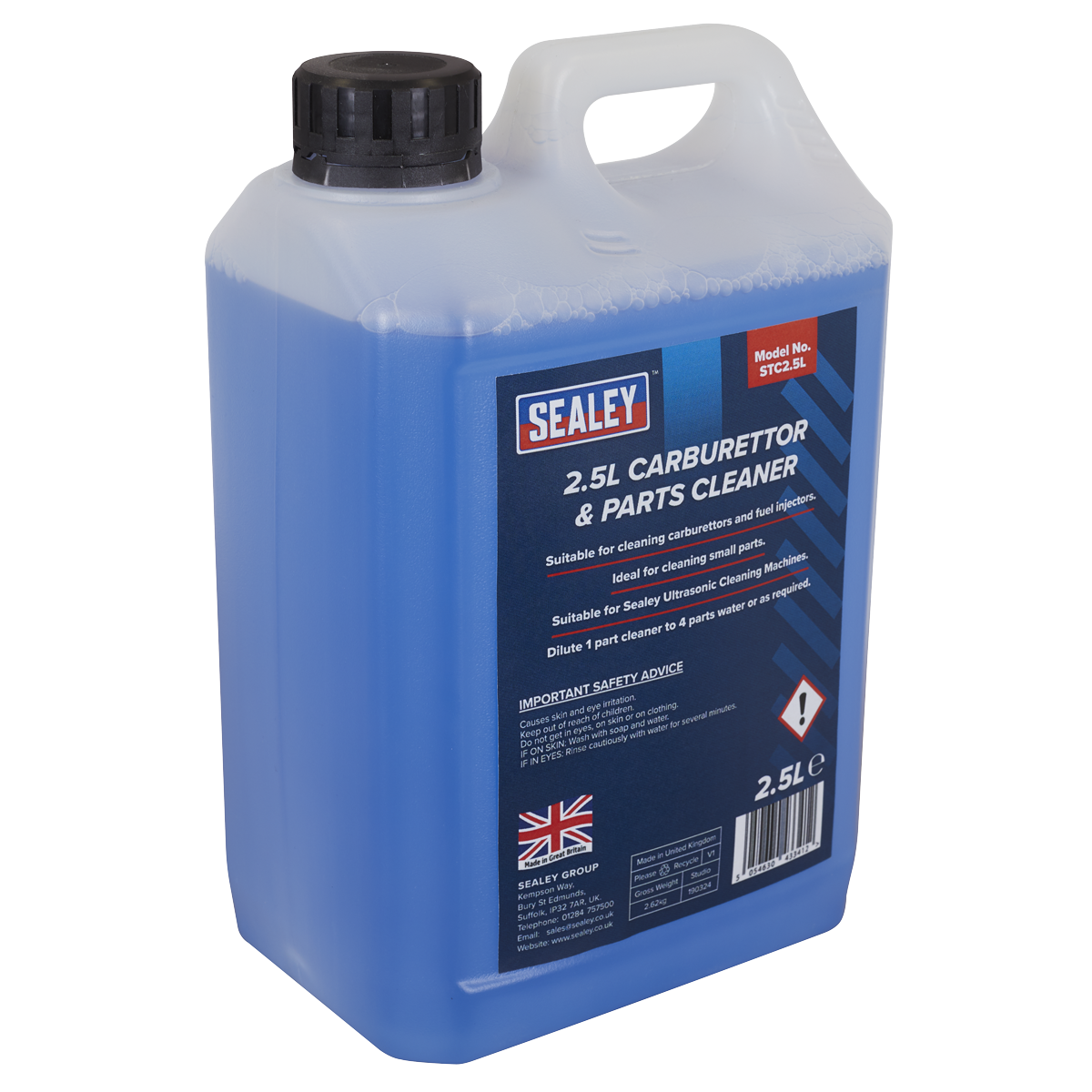 Carburettor & Parts Cleaner 2.5L STC2.5L