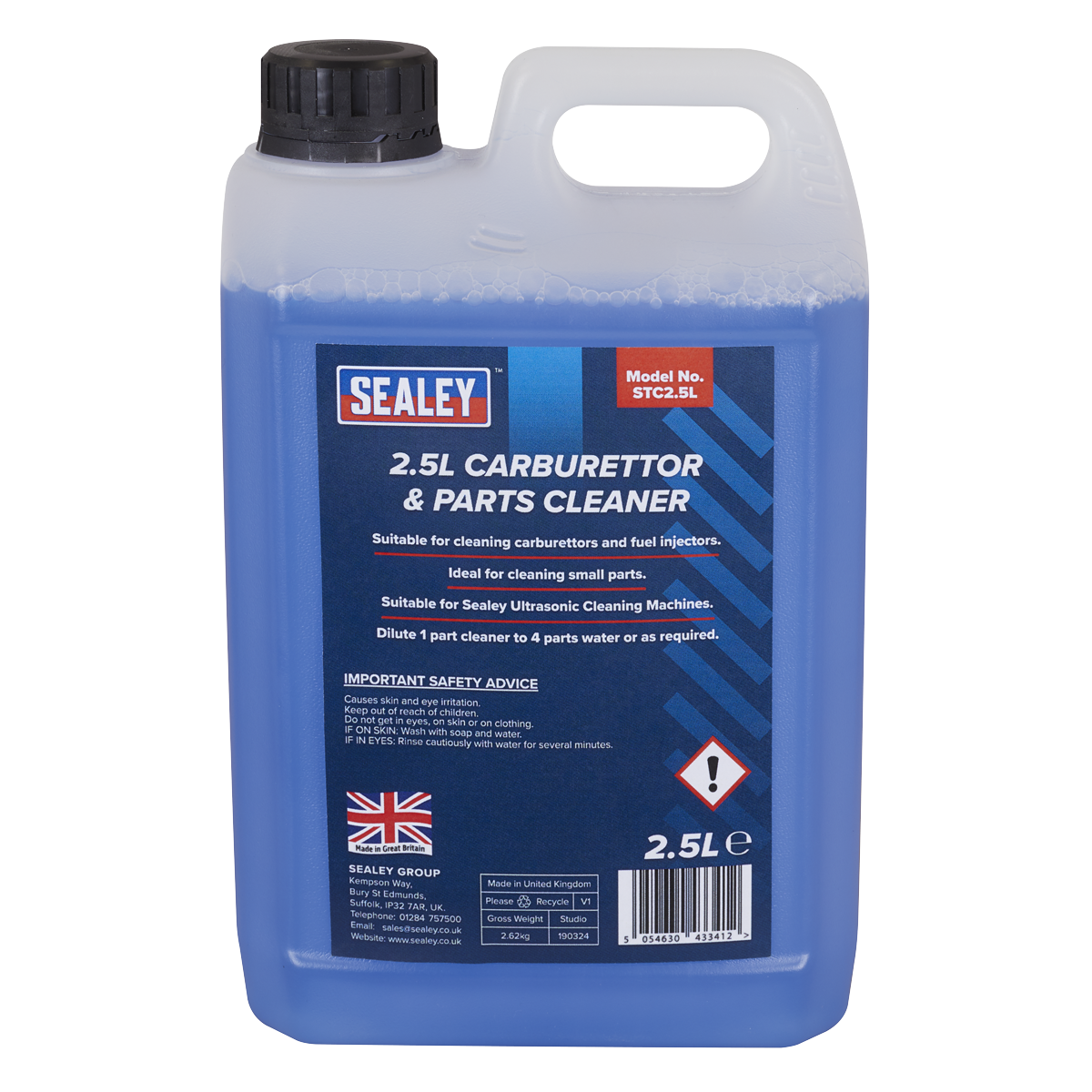 Carburettor & Parts Cleaner 2.5L STC2.5L