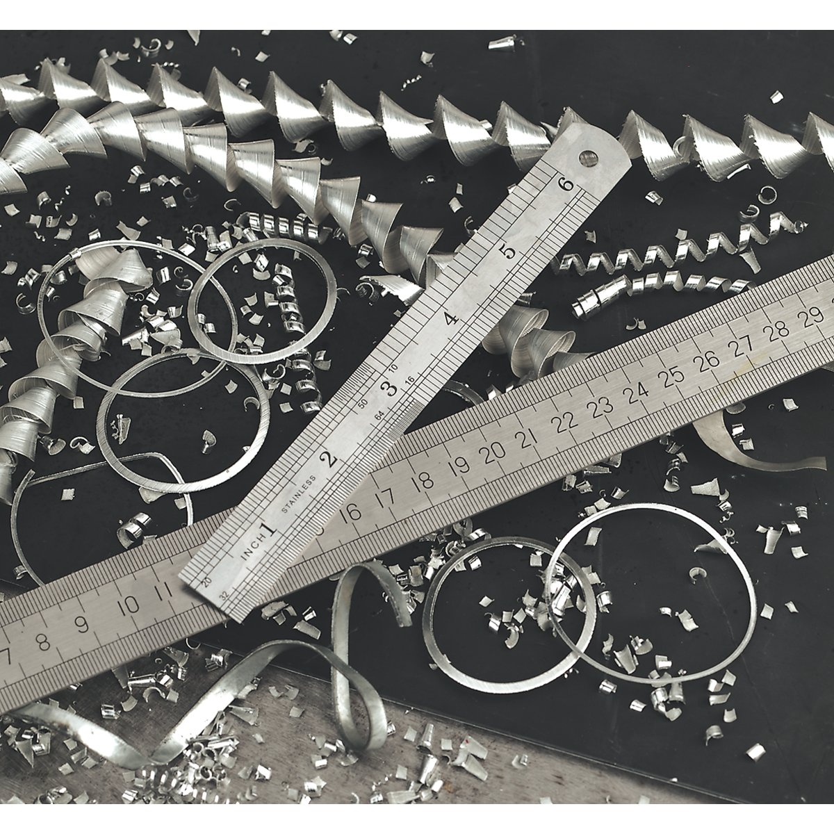 Stainless Steel Rule 12" (300mm) AK9641