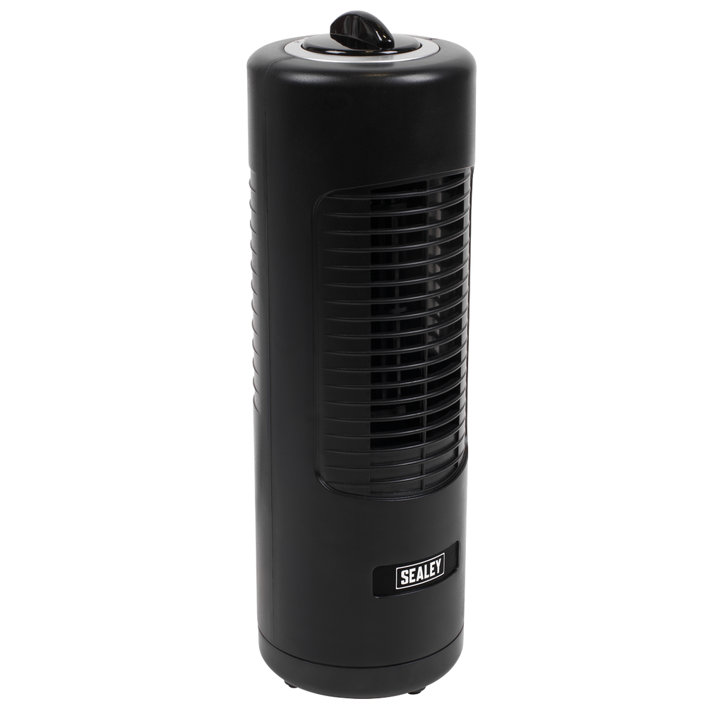 12" Oscillating Desk Tower Fan 2-Speed 230V STF12C