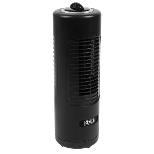 12" Oscillating Desk Tower Fan 2-Speed 230V STF12C