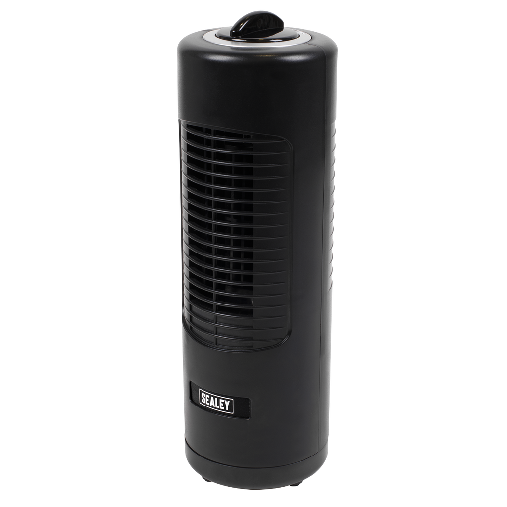 12" Oscillating Desk Tower Fan 2-Speed 230V STF12C