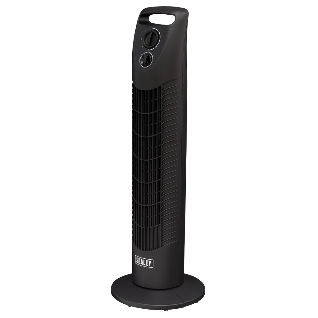 Oscillating Desk Tower Fan 12" 230V STF12C