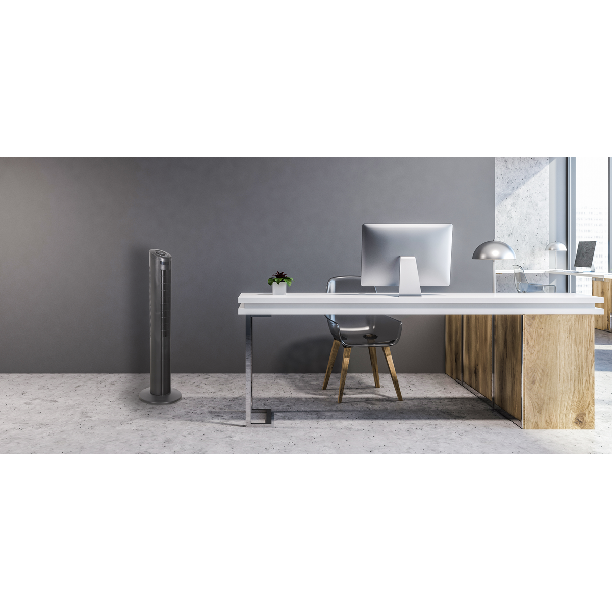 3-Speed Oscillating Tower Fan 30" 230V STF30