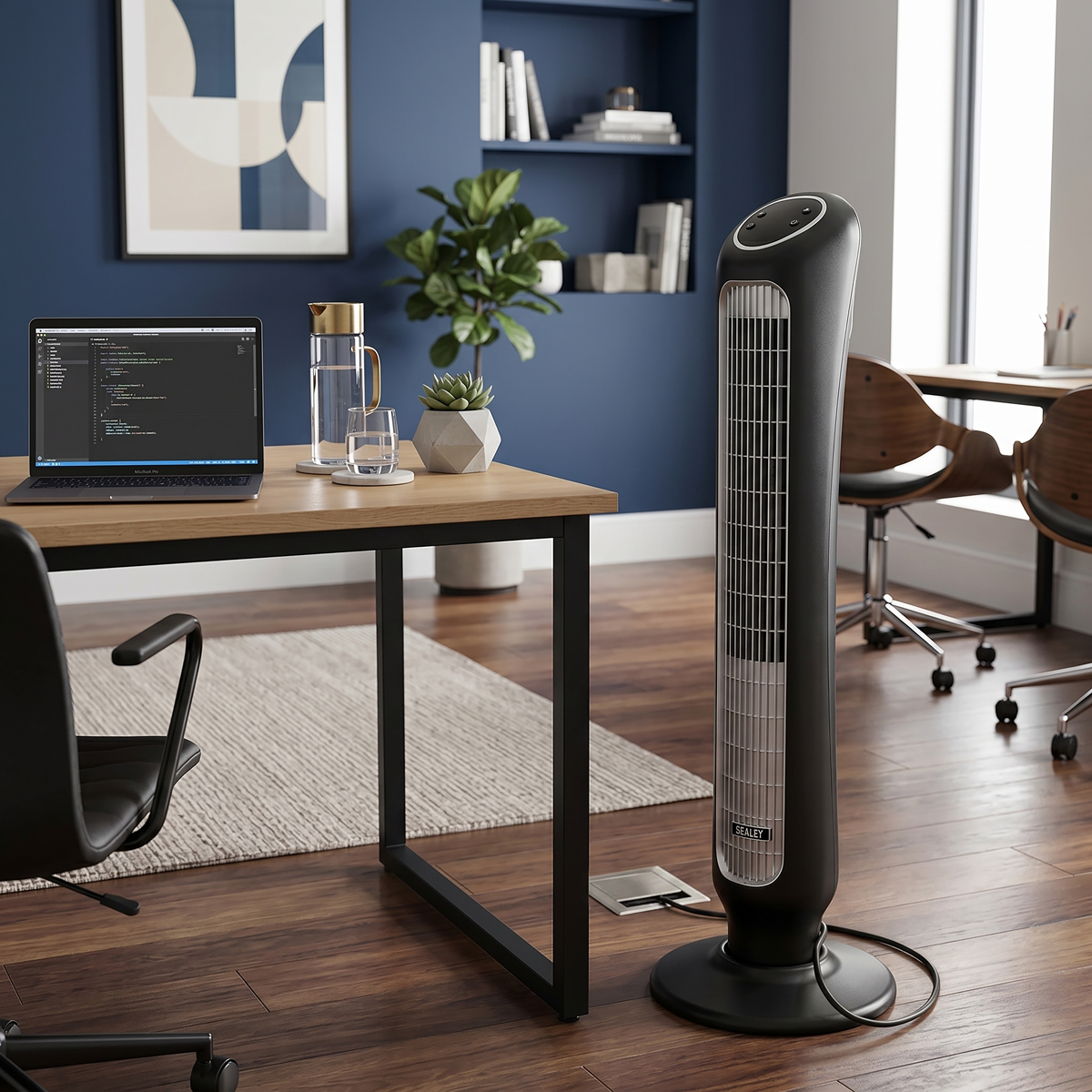 43" Quiet High Performance Oscillating Tower Fan 230V STF43Q