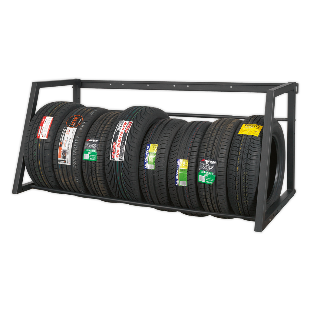 Wall or Floor Mounting Extending Tyre Rack STR001