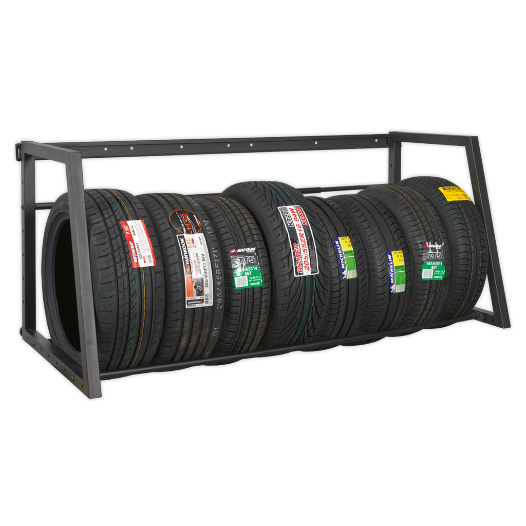 Wall or Floor Mounting Extending Tyre Rack STR001