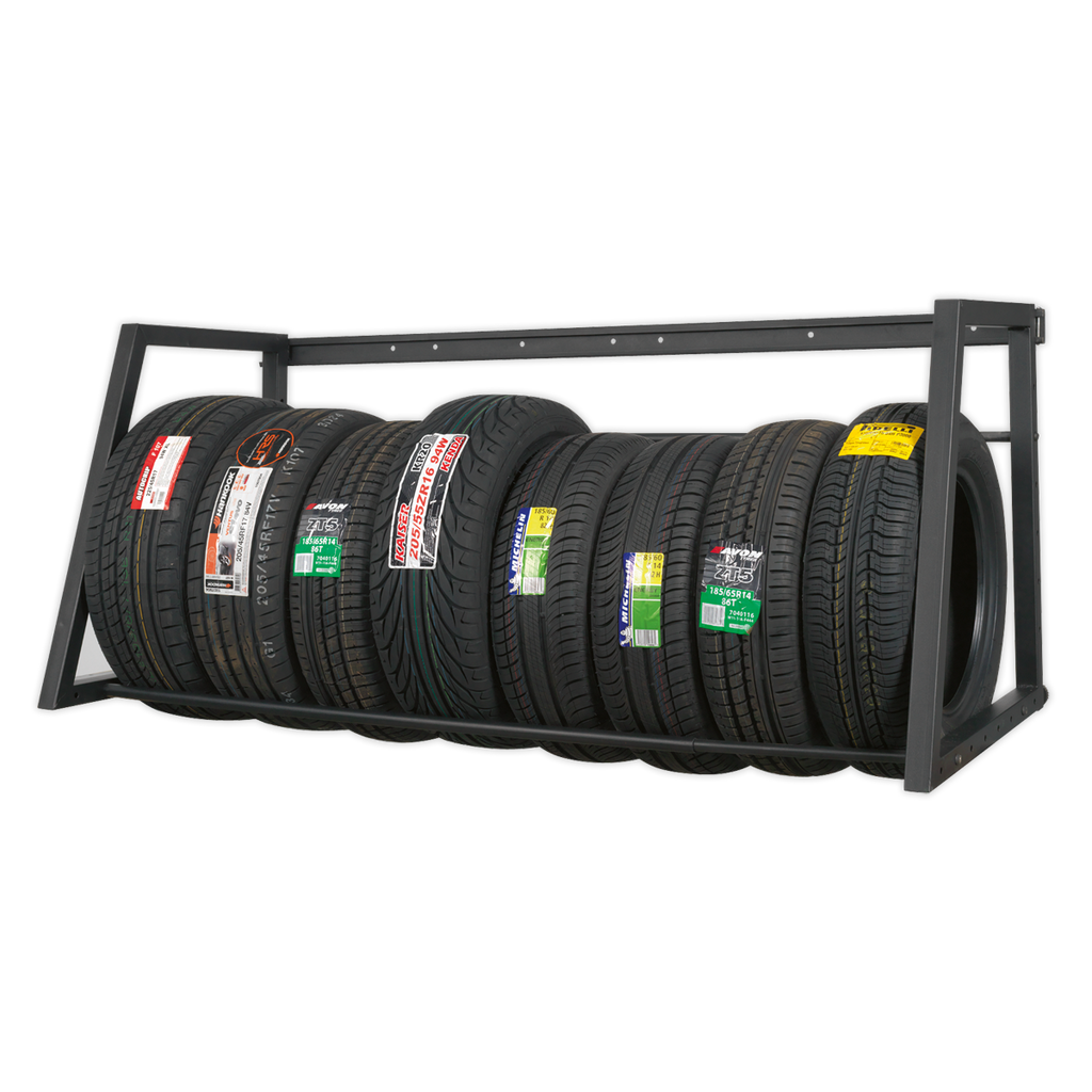 Wall or Floor Mounting Extending Tyre Rack STR001