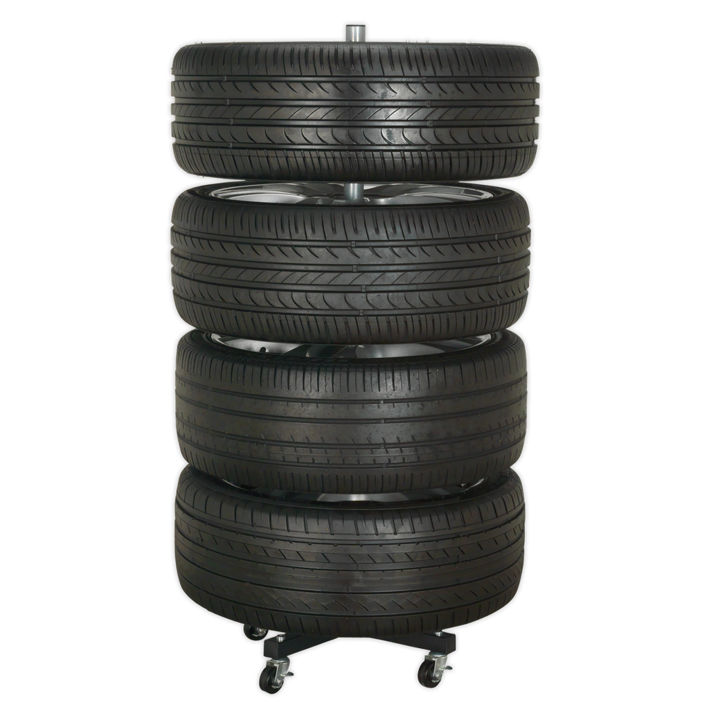 Wheel Storage Trolley 100kg Capacity STR004