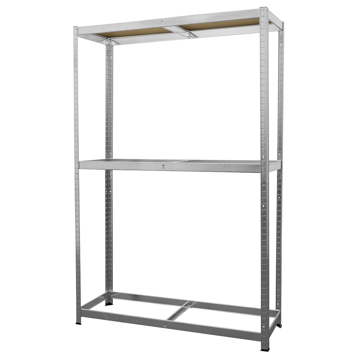 2-Level Tyre Rack with Shelf 150kg Capacity Per Level STR008