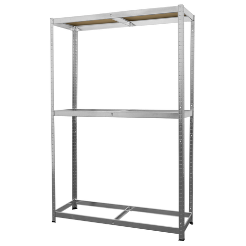 2-Level Tyre Rack with Shelf 150kg Capacity Per Level STR008