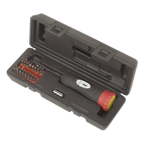 Digital Torque Screwdriver Set 1/4"Sq Drive 2-10Nm 34pc STS100