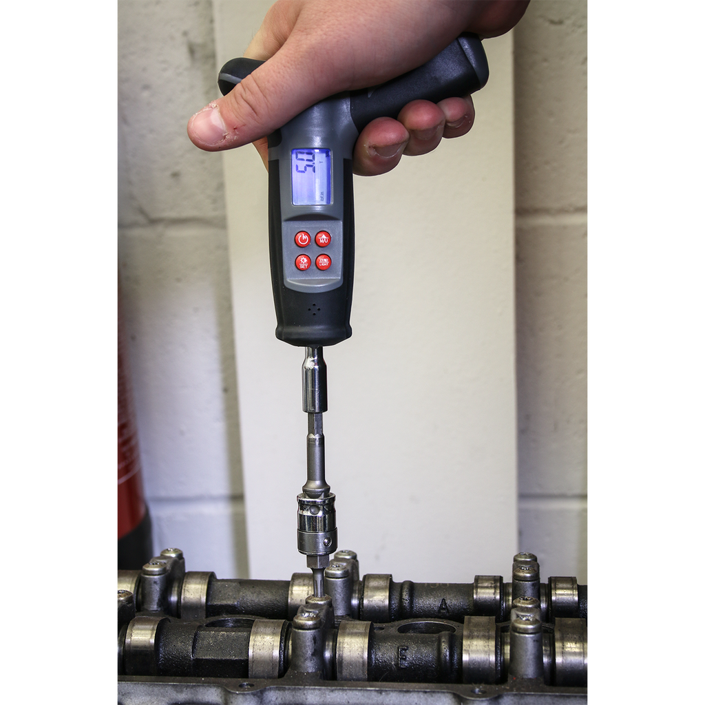 Digital Torque Screwdriver 1/4"Hex Drive 0-20Nm STS104
