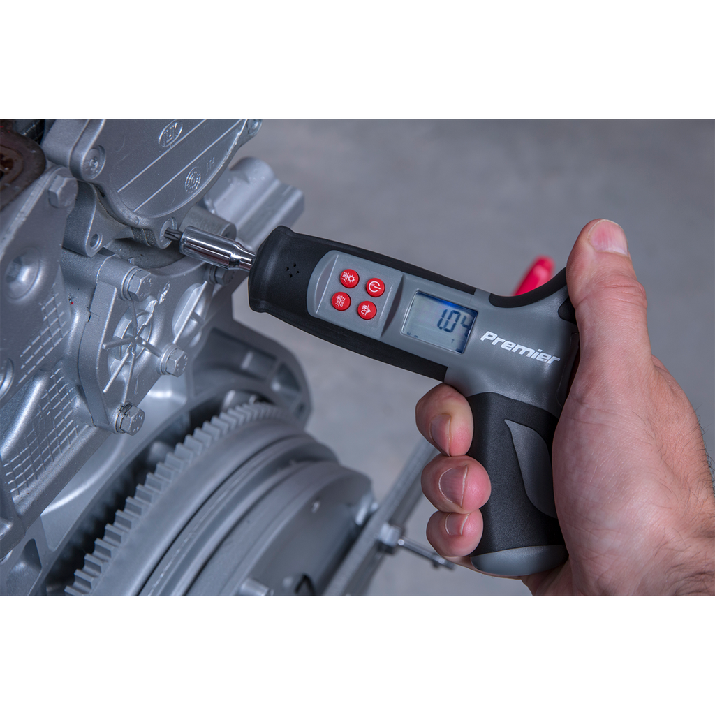 Digital Torque Screwdriver 1/4"Hex Drive 0-20Nm STS104
