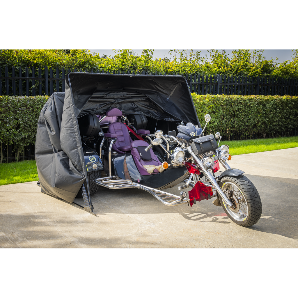 Trike/3 Motorcycle Garage Shelter 2100 x 3800 x 1900mm STSXL