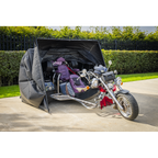 Trike/3 Motorcycle Garage Shelter 2100 x 3800 x 1900mm STSXL