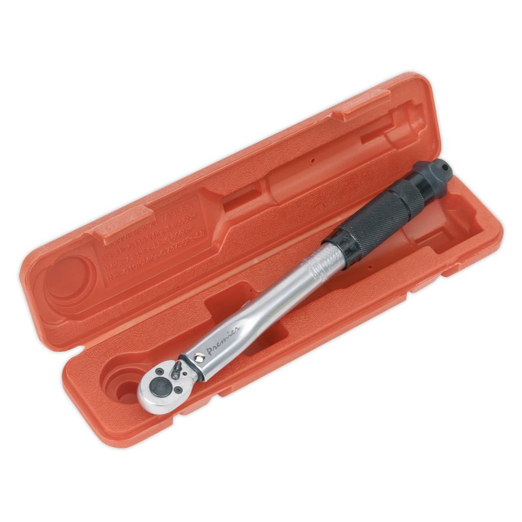 Calibrated Micrometer Style Torque Wrench 3/8"Sq Drive 2-24Nm STW1012
