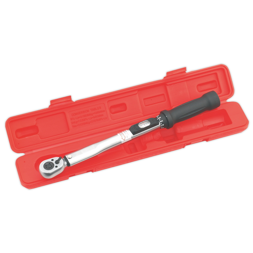 Calibrated Locking Micrometer Style Torque Wrench 3/8"Sq Drive10-110Nm STW200