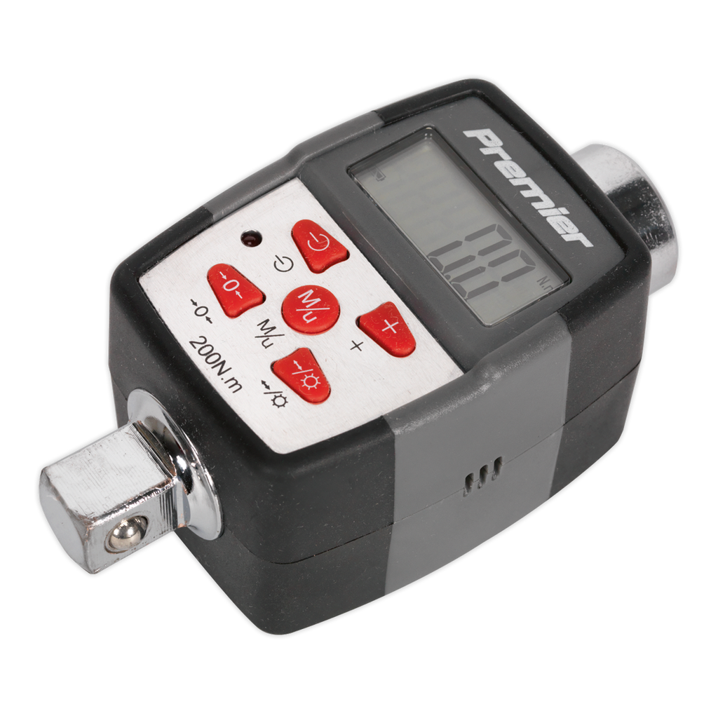 Digital Torque Adaptor with Angle Function 1/2"Sq Drive 20-200Nm STW291
