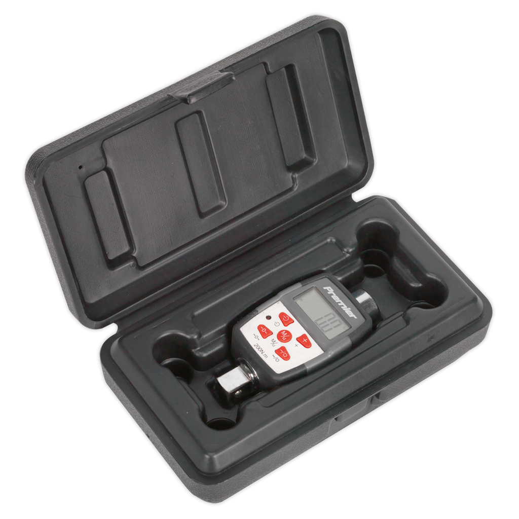 Digital Torque Adaptor with Angle Function 1/2"Sq Drive 20-200Nm STW291