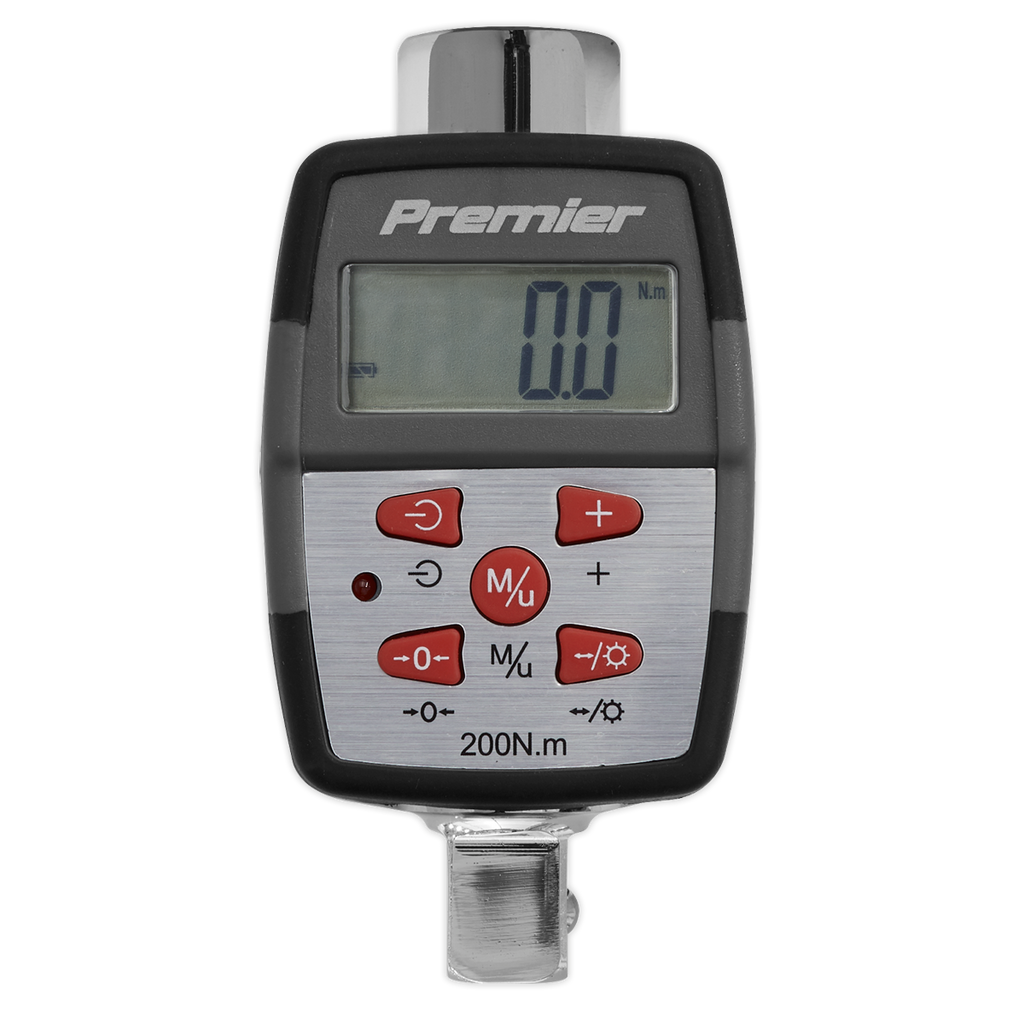 Digital Torque Adaptor with Angle Function 1/2"Sq Drive 20-200Nm STW291