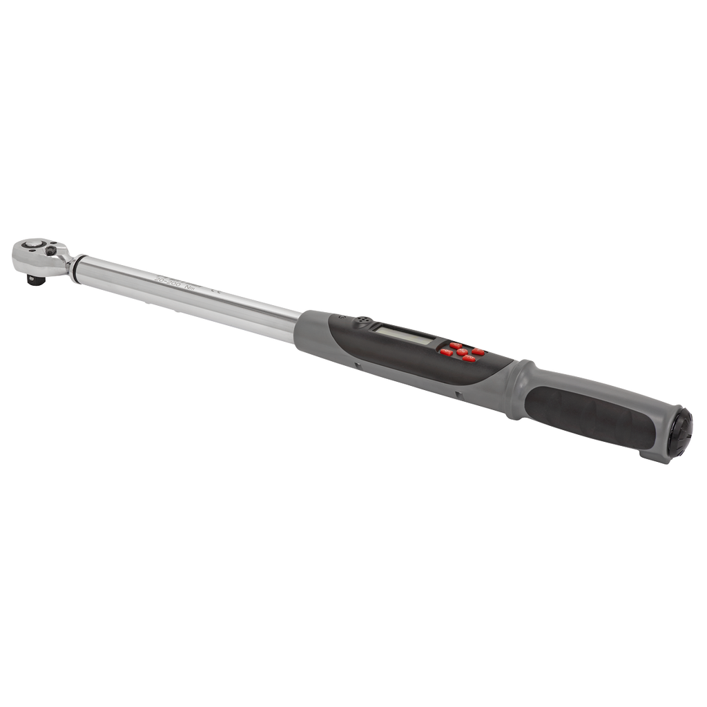 Digital Torque Wrench with Angle Function 1/2"Sq Drive 20-200Nm STW306
