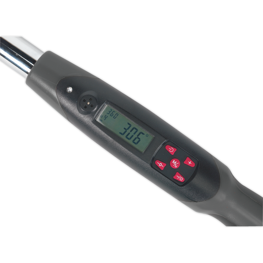 Digital Torque Wrench with Angle Function 1/2"Sq Drive 20-200Nm STW306