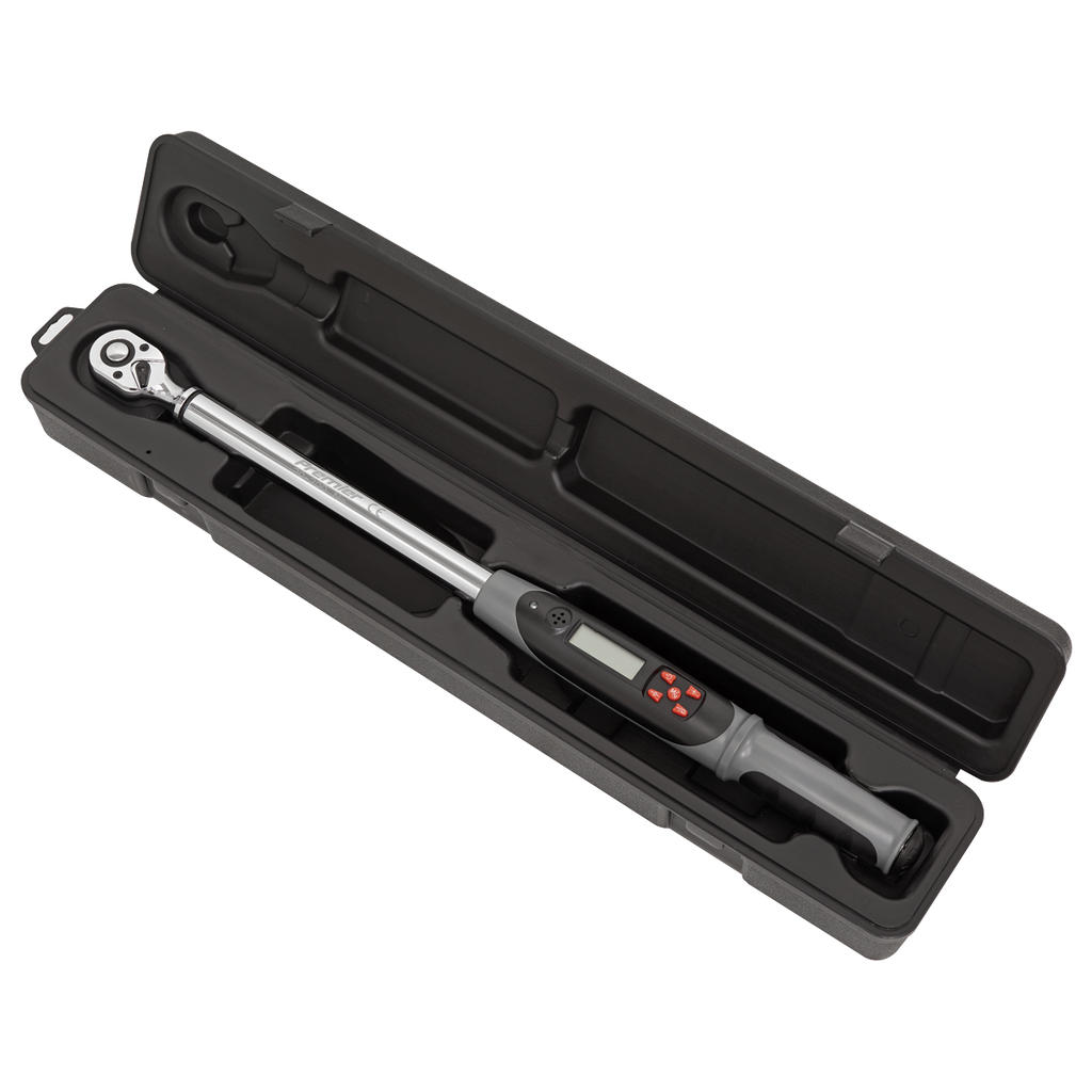 Digital Torque Wrench with Angle Function 1/2"Sq Drive 20-200Nm STW306