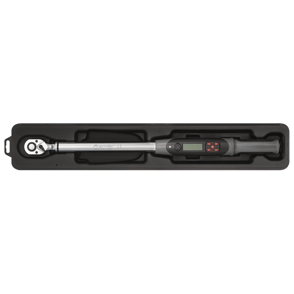 Digital Torque Wrench with Angle Function 1/2"Sq Drive 20-200Nm STW306