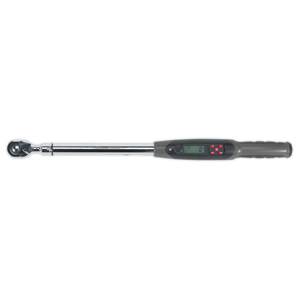 Digital Torque Wrench with Angle Function 1/2"Sq Drive 20-200Nm STW306
