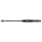 Flexi-Head Digital Torque Wrench with Angle Function 1/2"Sq Drive 20-200Nm STW309